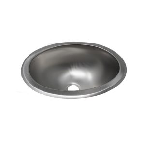 10″ x 13″ Oval Stainless Steel Sink