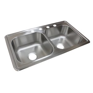 33″ x 19″ Stainless Steel Sink