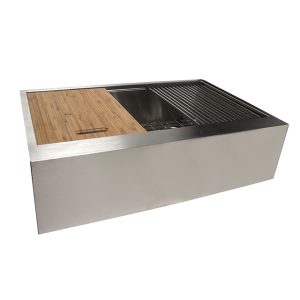 33″ x 22″ Stainless Steel Farm Sink