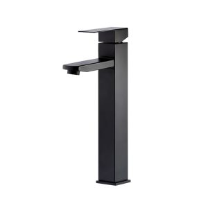 Matte Black Single Handle Lavatory Faucet