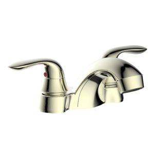 Brushed Nickel Twin Handle Lavatory Faucet