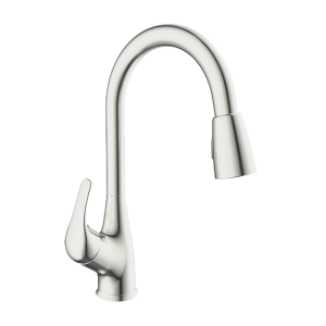 Chrome Single Handle Kitchen Faucet