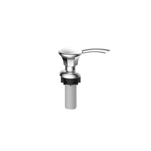 Chrome Plastic Soap Dispenser