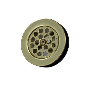 2-1/2″ Shower Drain – Polished Brass