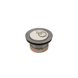 Metal Strainer with Rubber Stopper