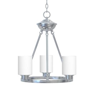 3 Lt Watson Chandelier – Brushed Nickel