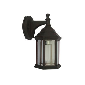 1 Lt Hex Lantern Outdoor Wall Light – Earth