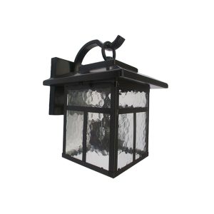 1 Lt Craftsman Outdoor Wall Light – Bronze