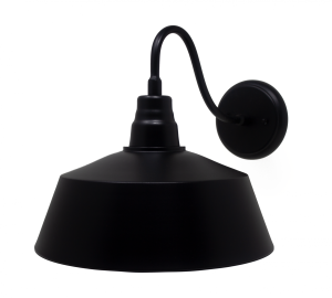 1 Lt Outdoor Wall Light – Matte Black