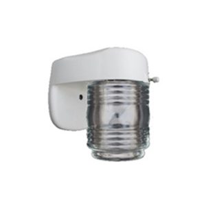 1 Lt Jelly Jar Outdoor Wall Light – Gloss White