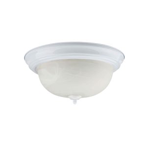 2 Lt 13″ Flush Mount Fitter – White