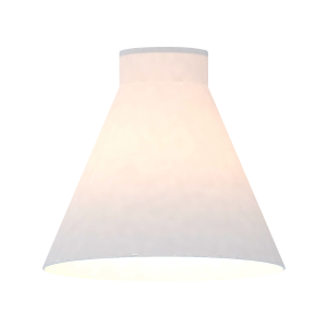 10” / 11” White Glass