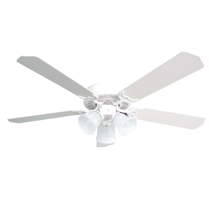 White 52” Kichler Outdoor Fan