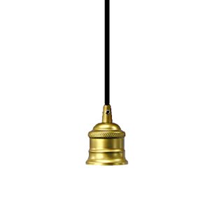 1 Lt Braided Cord with Gold Finish