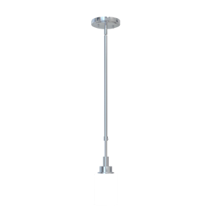 Brushed Nickel Stick Pendant