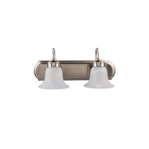 2 Lt  Bath Light – Brushed Nickel