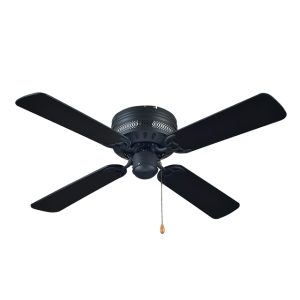 42″ 4 Blade Hugger Fan – Black with Black Blades