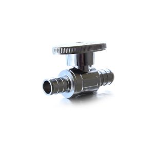 1/4 Turn Straight Stop – Chrome Plated – Lead Free Brass