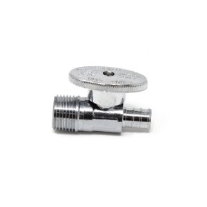 1/2″B X 1/2″MPT Straight Stop 1/4 Turn-LF