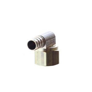 1/2″B X 1/2″FPT Swivel Elbow W/Nut LF Brass