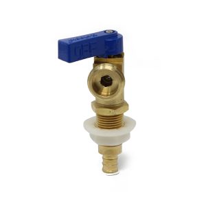 LF 1/2″B X 3/4″Ht Washing Machine Valve Blue Handle
