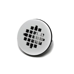 4″ ABS Shower Drain – White
