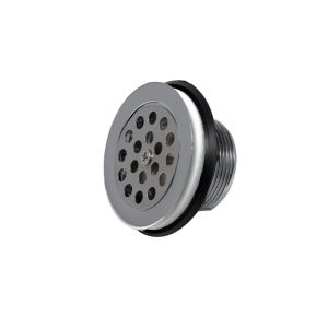 Plastic Strainer with Grid – Chrome