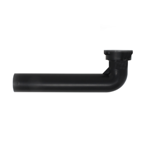 1-1/2″ X 8″ Hi-Line Waste Arm W/Fiber Washer – Black