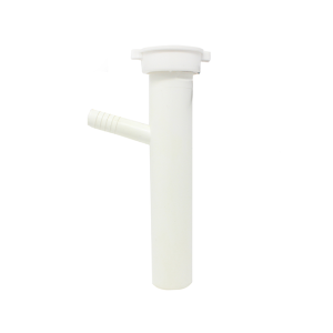 1-1/2″ X 8″ Tailpiece With 3/4″ Dishwasher Branch – White