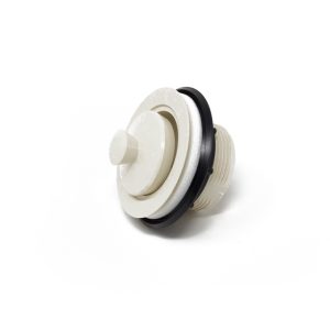 Plastic Tub Drain with Pop Stop – Parchment