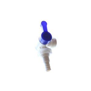 Poly Alloy Washing Machine Valve Blue Handle