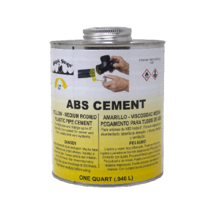 Black Swan Yellow CSA ABS Cement 4 Oz