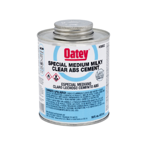 Oatey Medium Milky Clear ABS Cement Pint