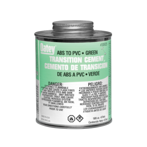 Oatey ABS To PVC Green Transition Cement Pint