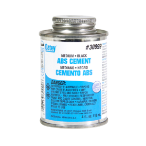Oatey Black ABS Cement Quart