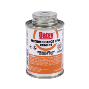 Oatey Orange CPVC Cement 4 Oz