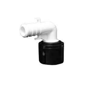 1/2″B Poly Alloy Swivel Elbow With Rib Nut