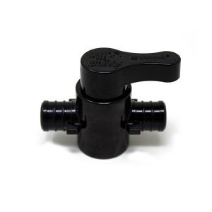 1/4 Turn PPSU Straight Stop Valve for PEX