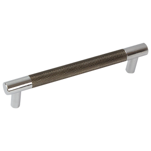 Gunmetal with Chrome Ends