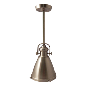 LED Satin Nickel Pendant