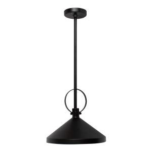 LED Pendant Painted White Inside