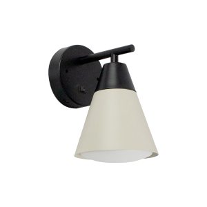 Satin Black Sidewall with Off-White Accent