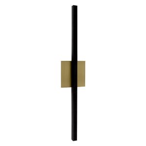 18” Satin Black Sidewall with Champagne Gold Accents