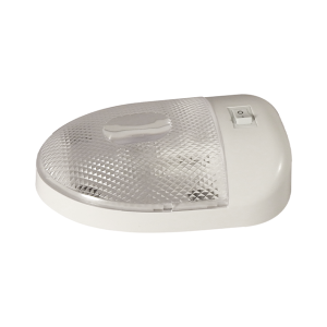 Single Capsule Pancake Light with Honeycomb Lens