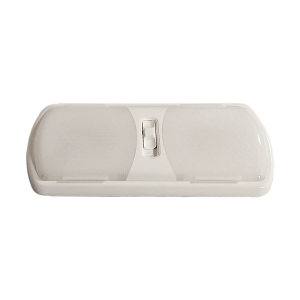 18 Chip Double Pancake LED Light White Lens