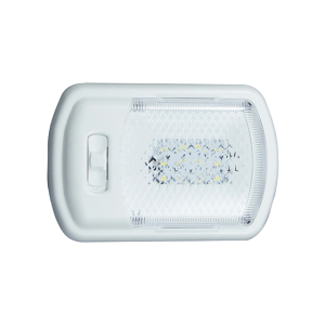 9 Chip Single Pancake LED Clear Lens